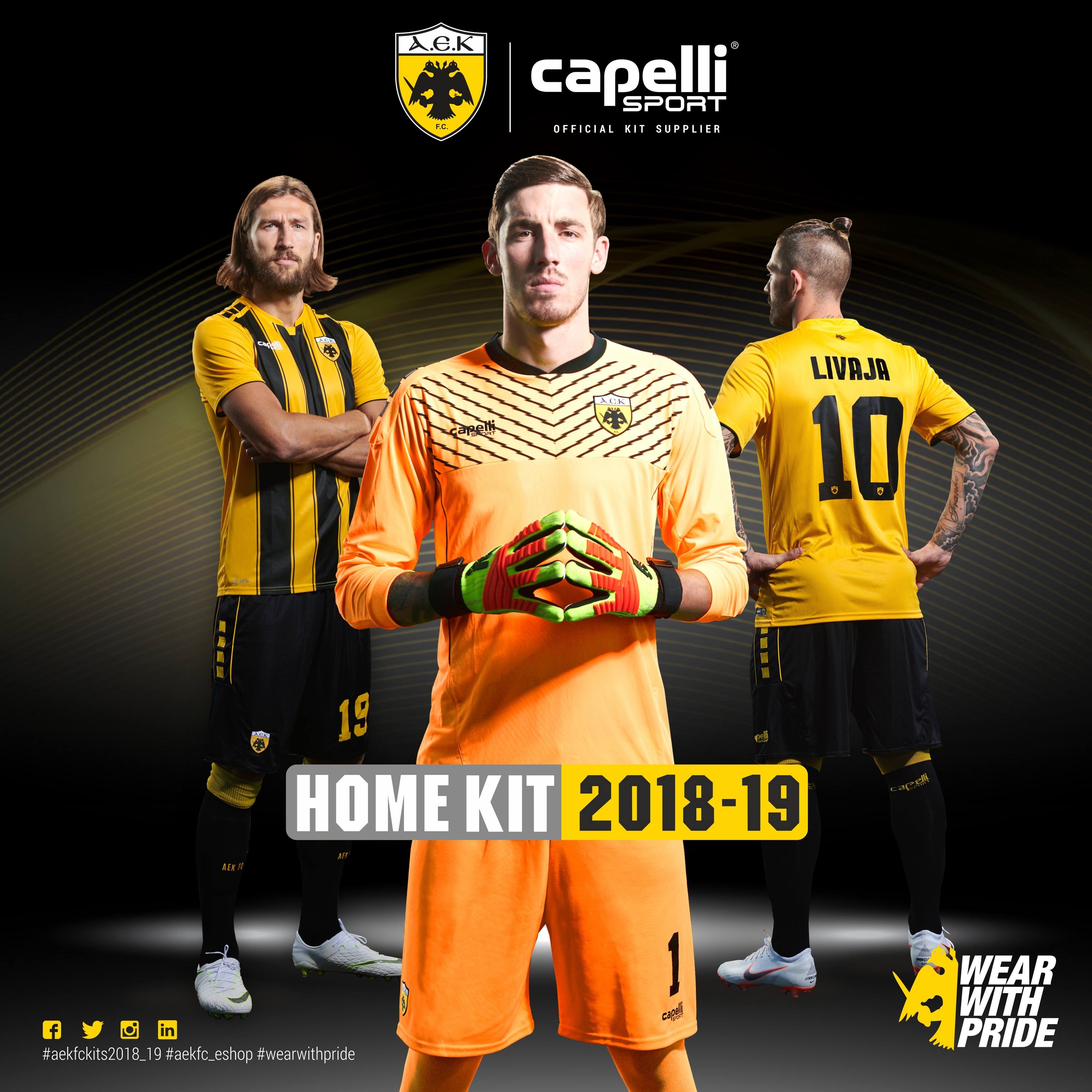 Η νέα εποχή με τις εμφανίσεις της Capelli Sport (PICS) - AEK1924.gr